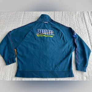 PUMA x ADER ERROR T7 Track Jacket Gibraltar Sea Blue Medium